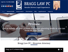 Tablet Screenshot of bragglawpc.com